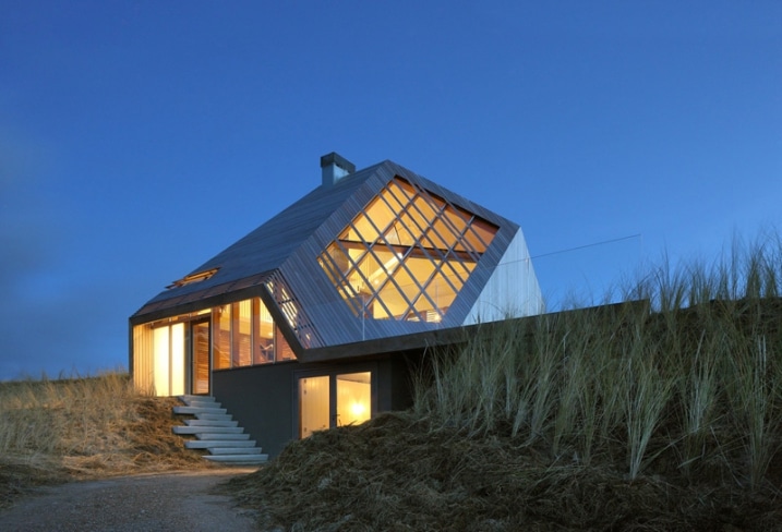 Maison dans les dunes