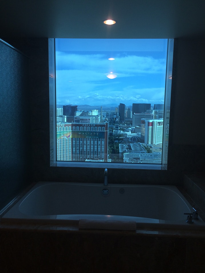 Jaccuzi Trump Hotel Las Vegas