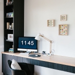 Chaise de bureau noir Eames