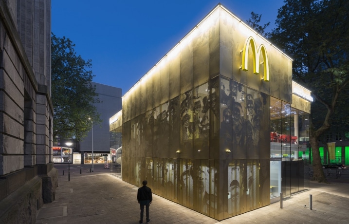 Façade design McDonalds Pays Bas