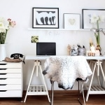 Idée pour decorer un bureau scandinave