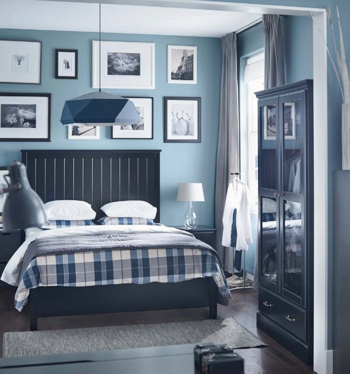 Chambre bleu IKEA 2016