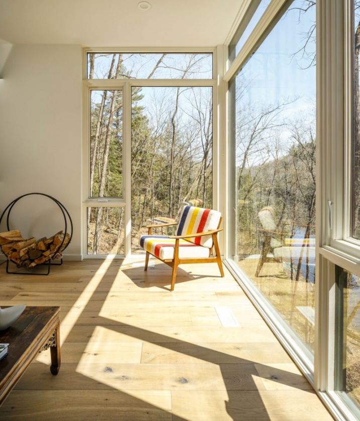 Intérieur chaleureux en bois