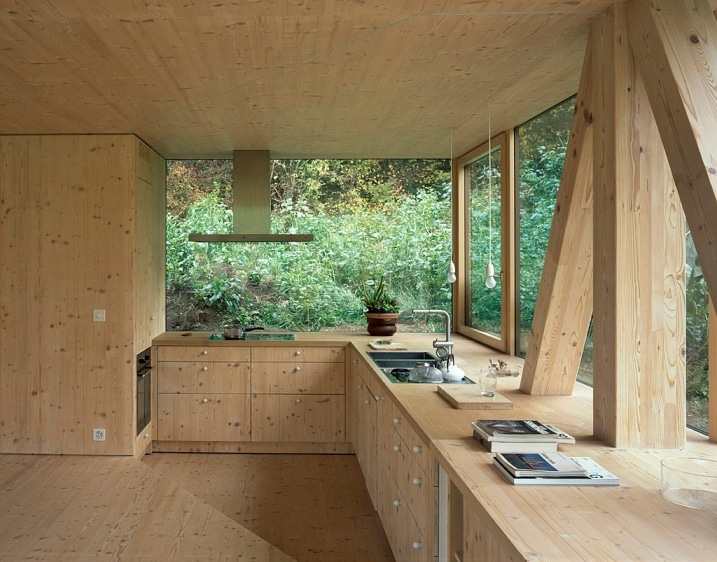 Intérieur tout en bois