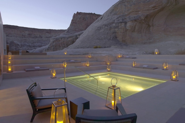 Piscine privée Amangiri Resort