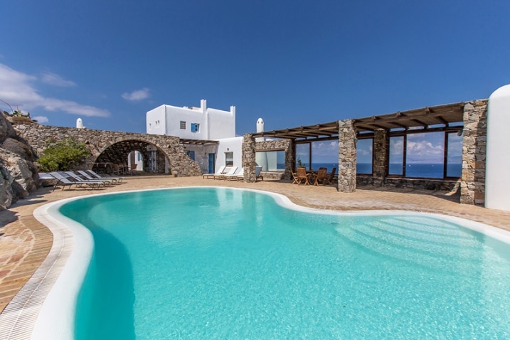 Villa avec piscine Delos Mykonos‎