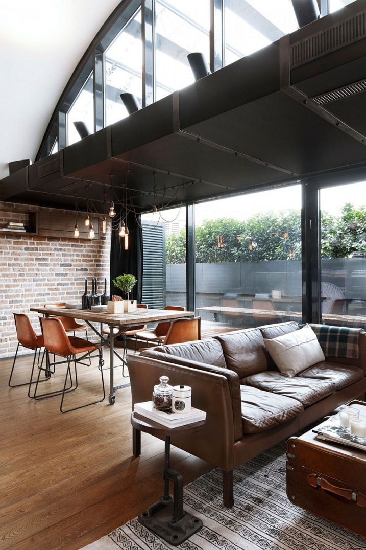 Loft avec terrasse