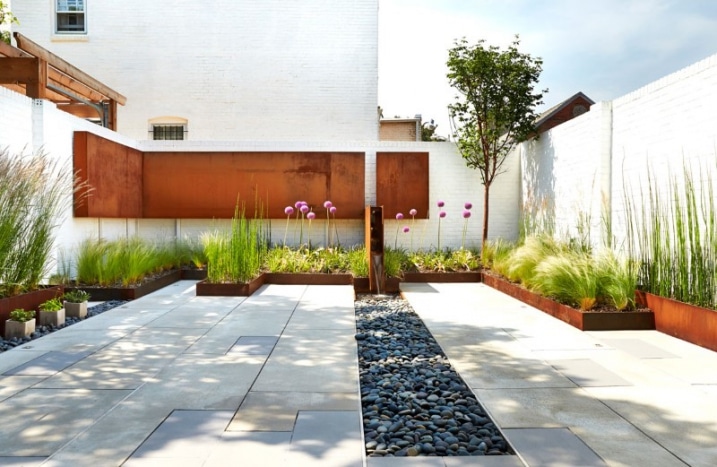 Jardin style zen