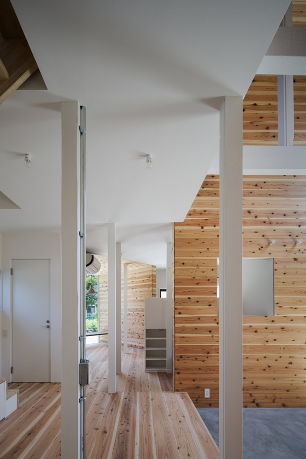 Exemple d'intérieur parquet bois