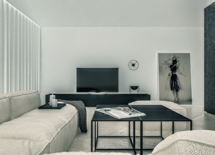 Intérieur beige noir