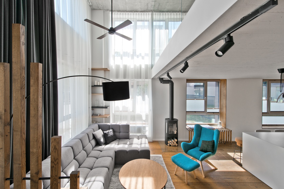 Poele Bois Loft