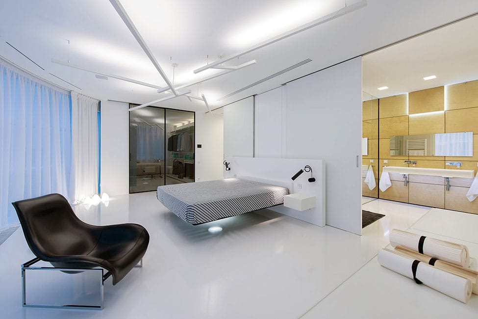 Chambre homme minimaliste