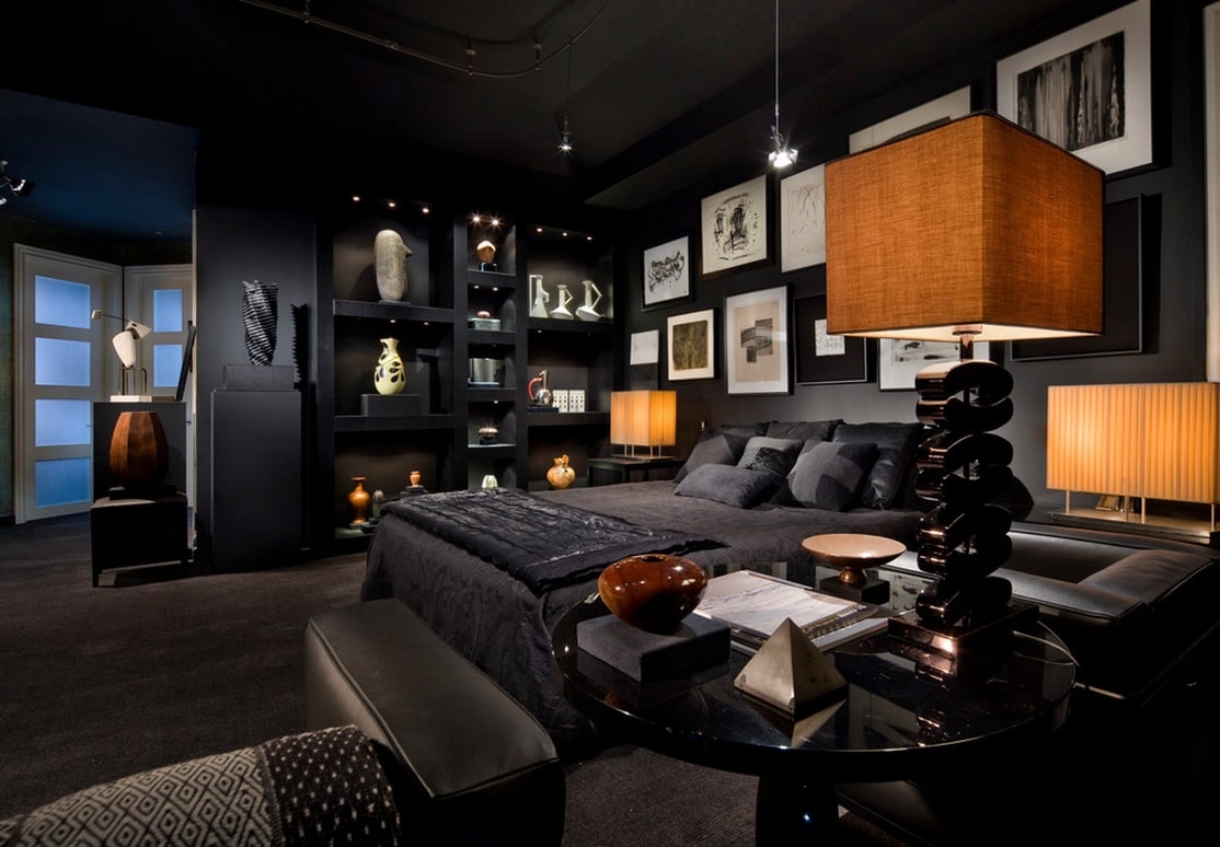 Chambre noire luxe