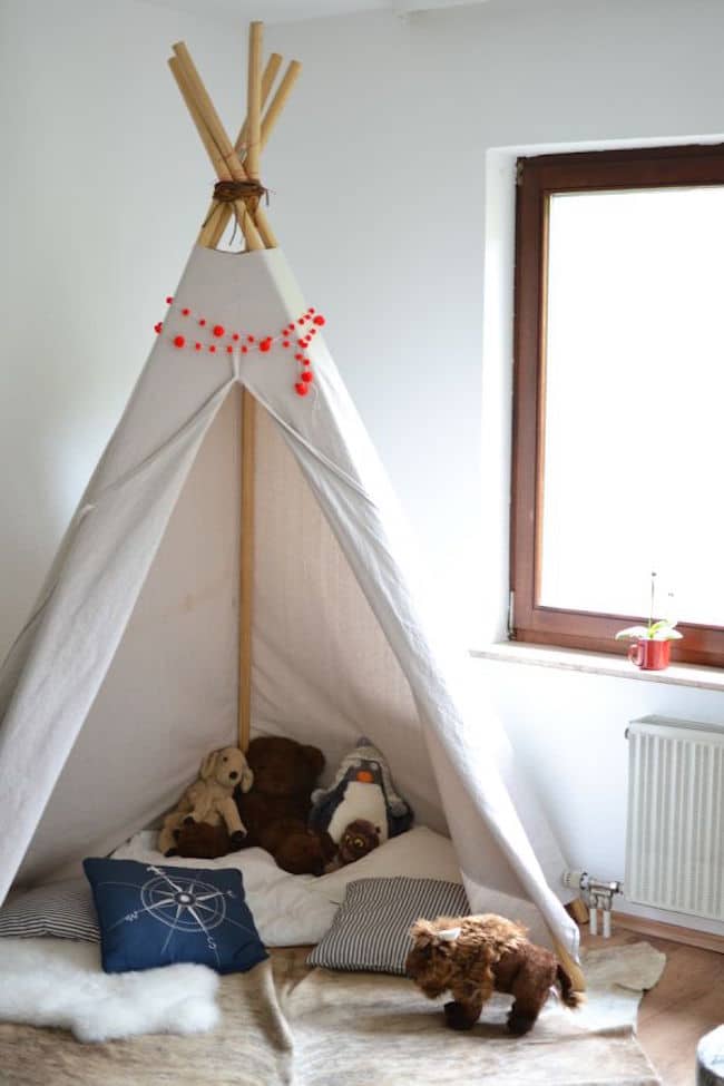 DIY teepee