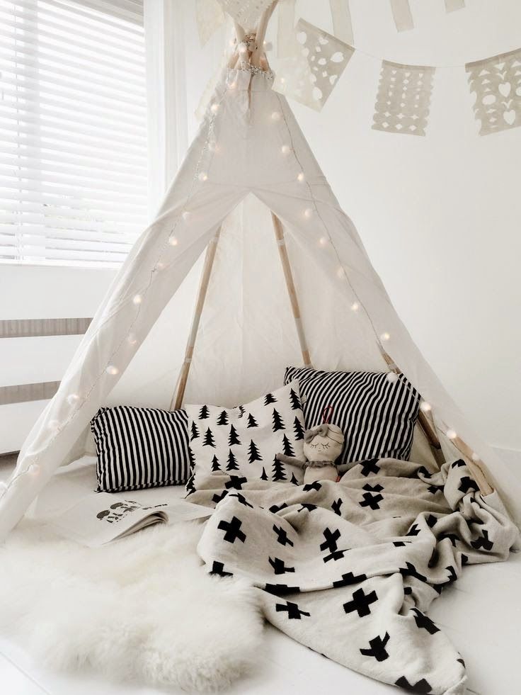 Tipi noir blanc