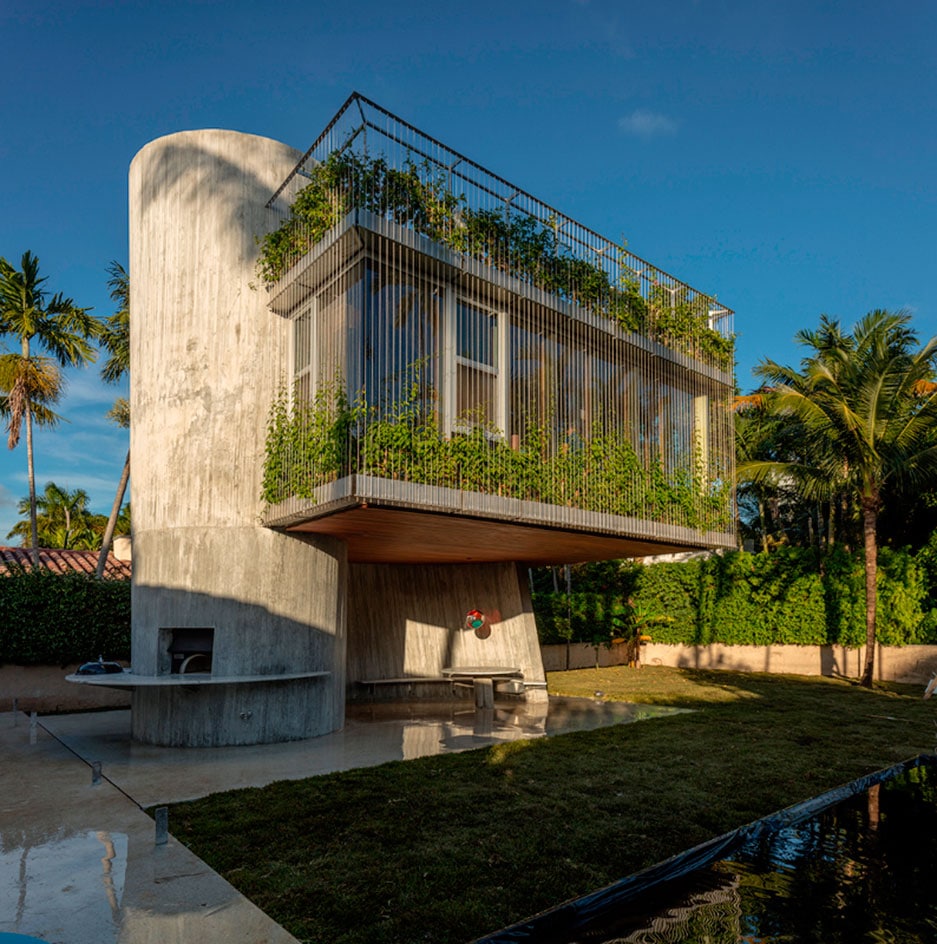 Maison 3 étages béton