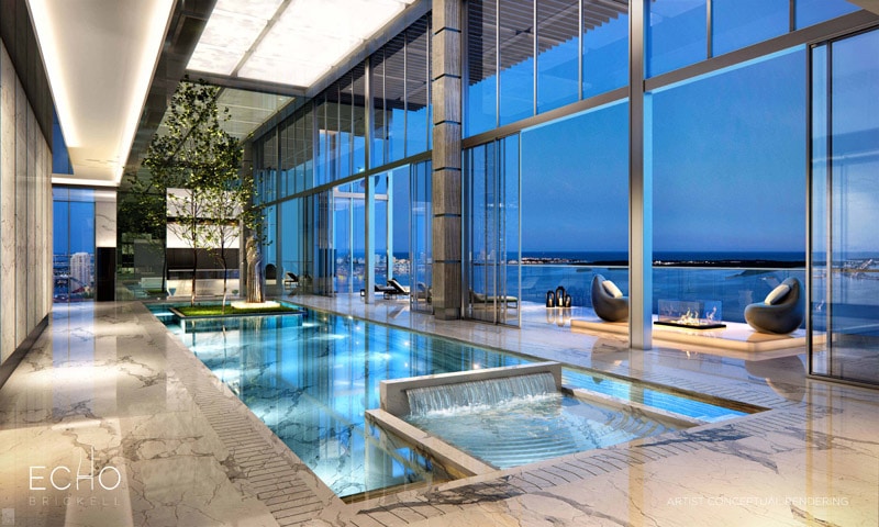 Penthouse avec piscine intérieure