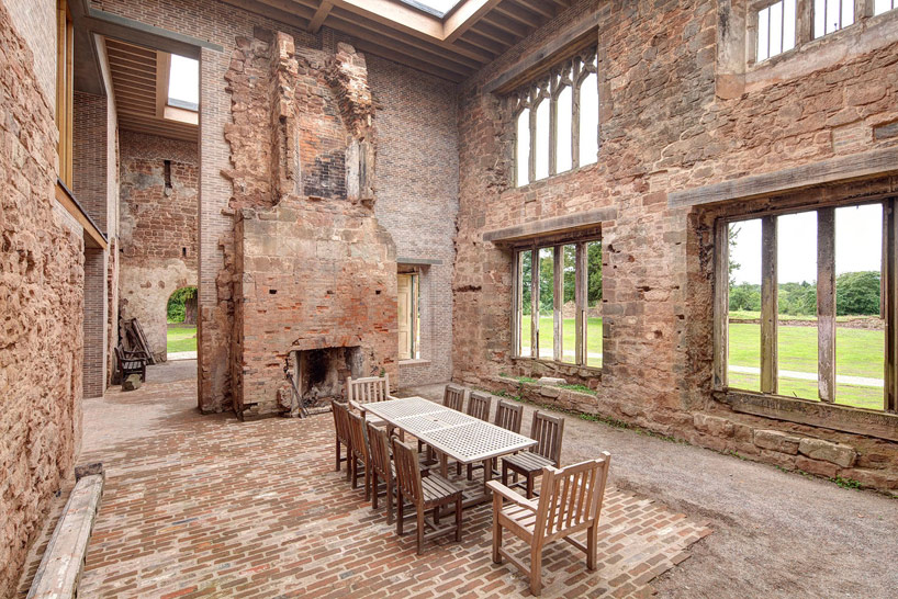 Restauration salle à manger château