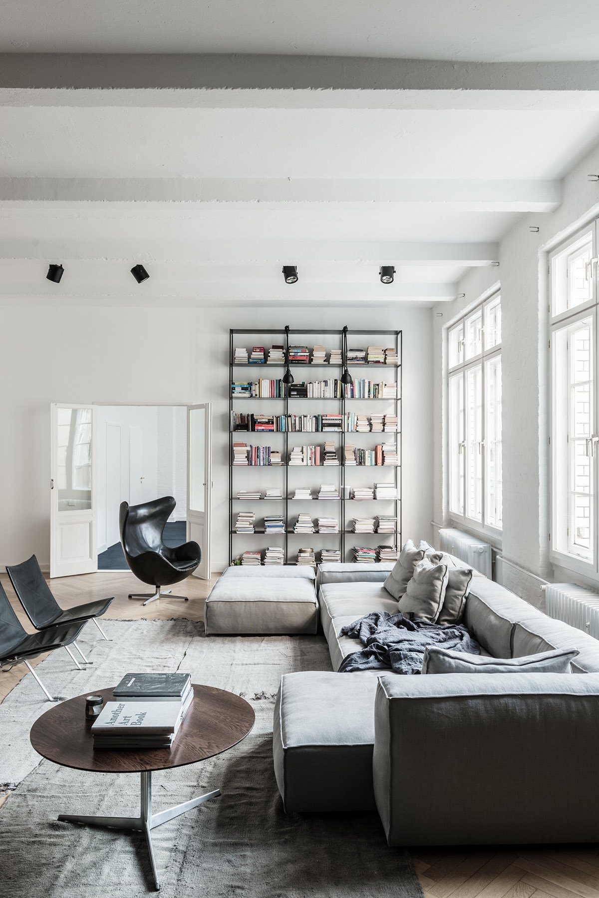 idée déco loft blanc