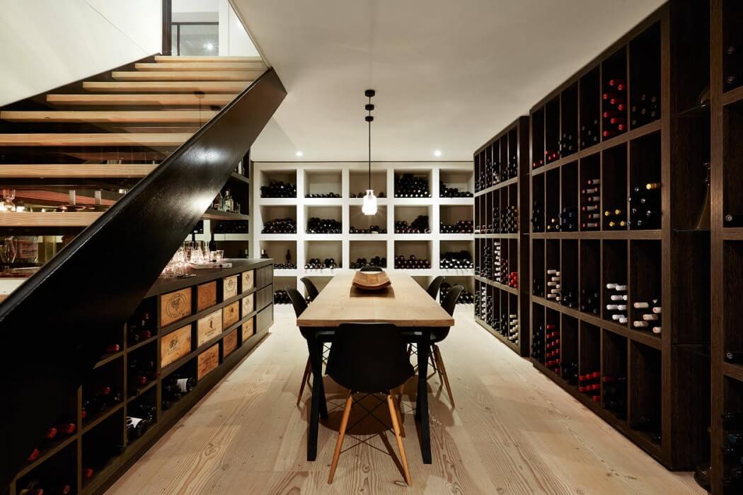 Cave à vin contemporaine