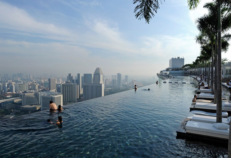 Piscine singapores sky park