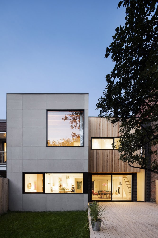 maison contemporaine cube