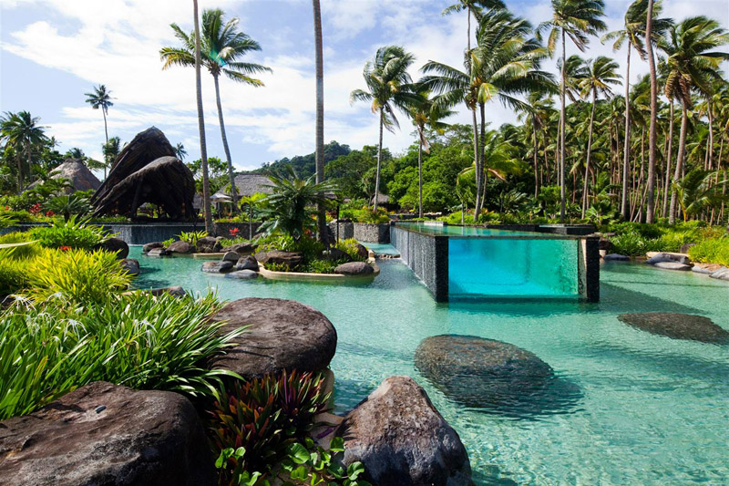 piscine Laucala Fidji