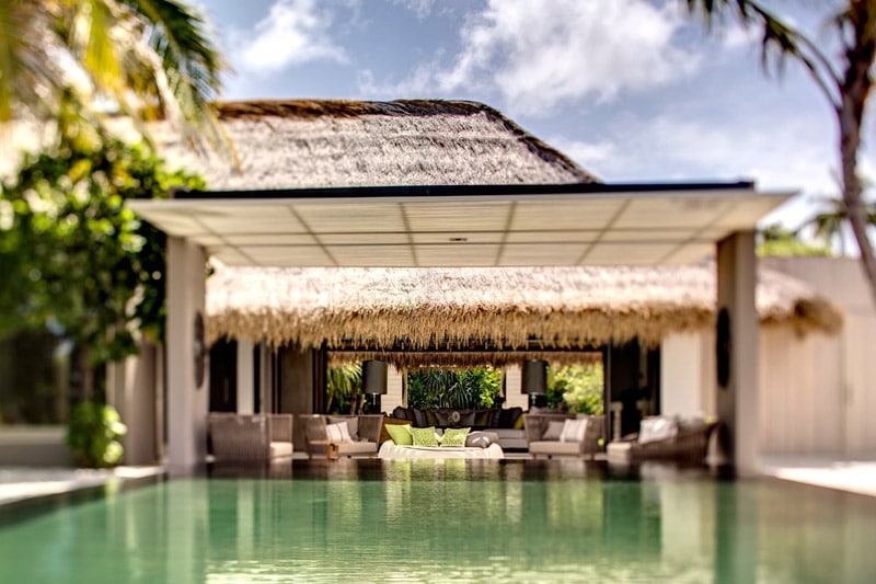 piscine hotel cheval blanc Maldives