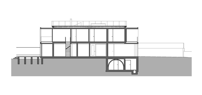 Plan toit terrasse