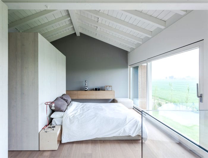 chambre bois blanc