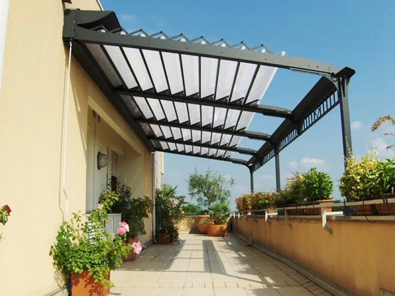 pergola sur balcon