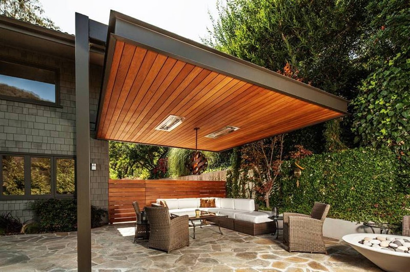 pergola suspendue