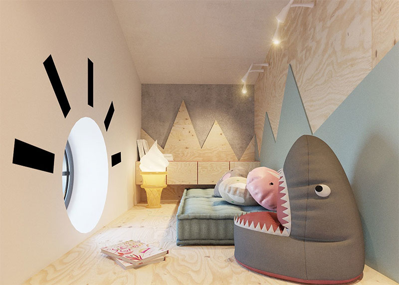 pouf requin