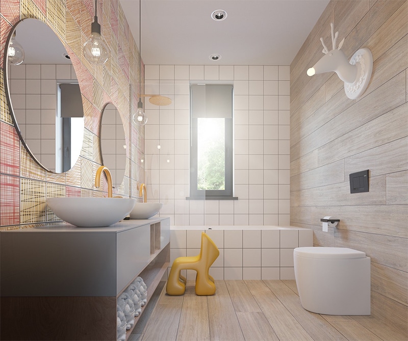 salle bain pour enfant