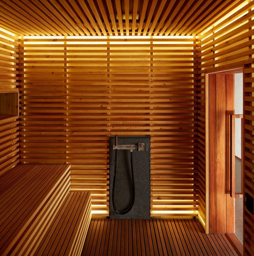 sauna privé