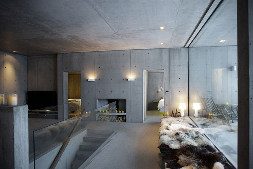 decoration-interieure-chalet-beton