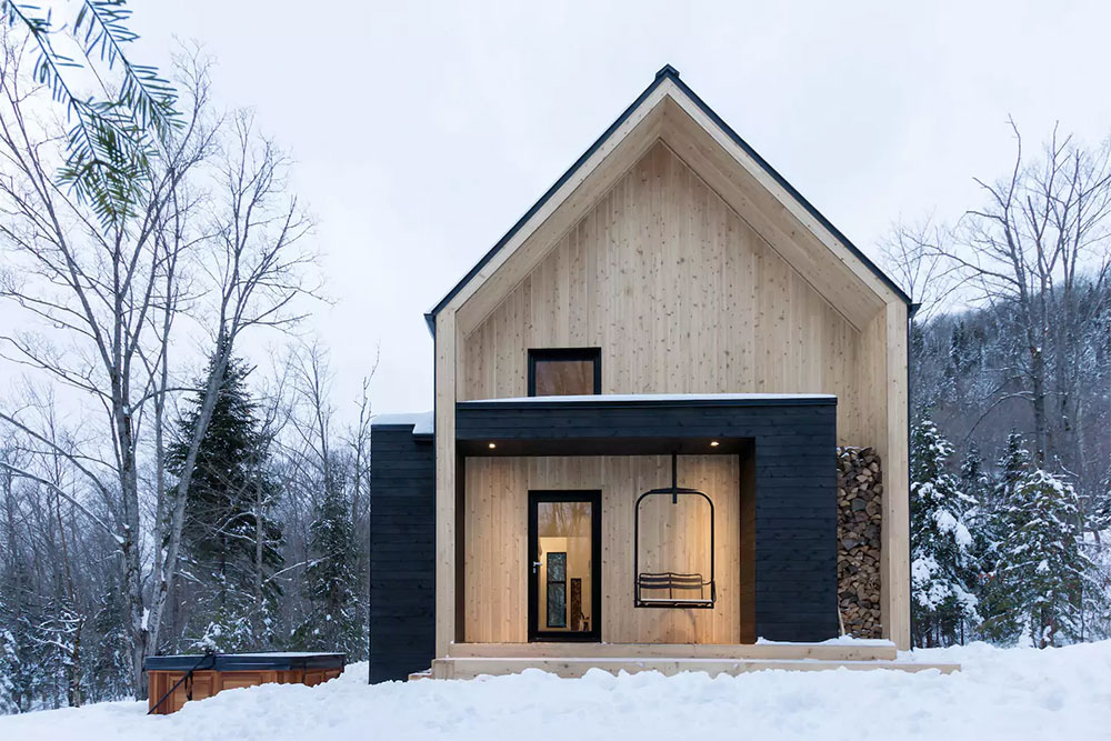 Chalet-contemporain-minimaliste-bois