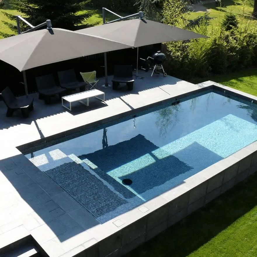 piscine hors sol beton