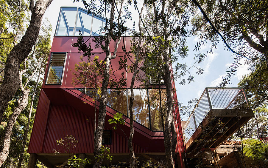 maison-architecte-metal-verre