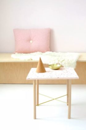 table basse terrazzo Remodelista