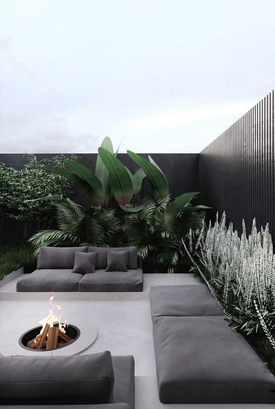 terrasse design tons gris
