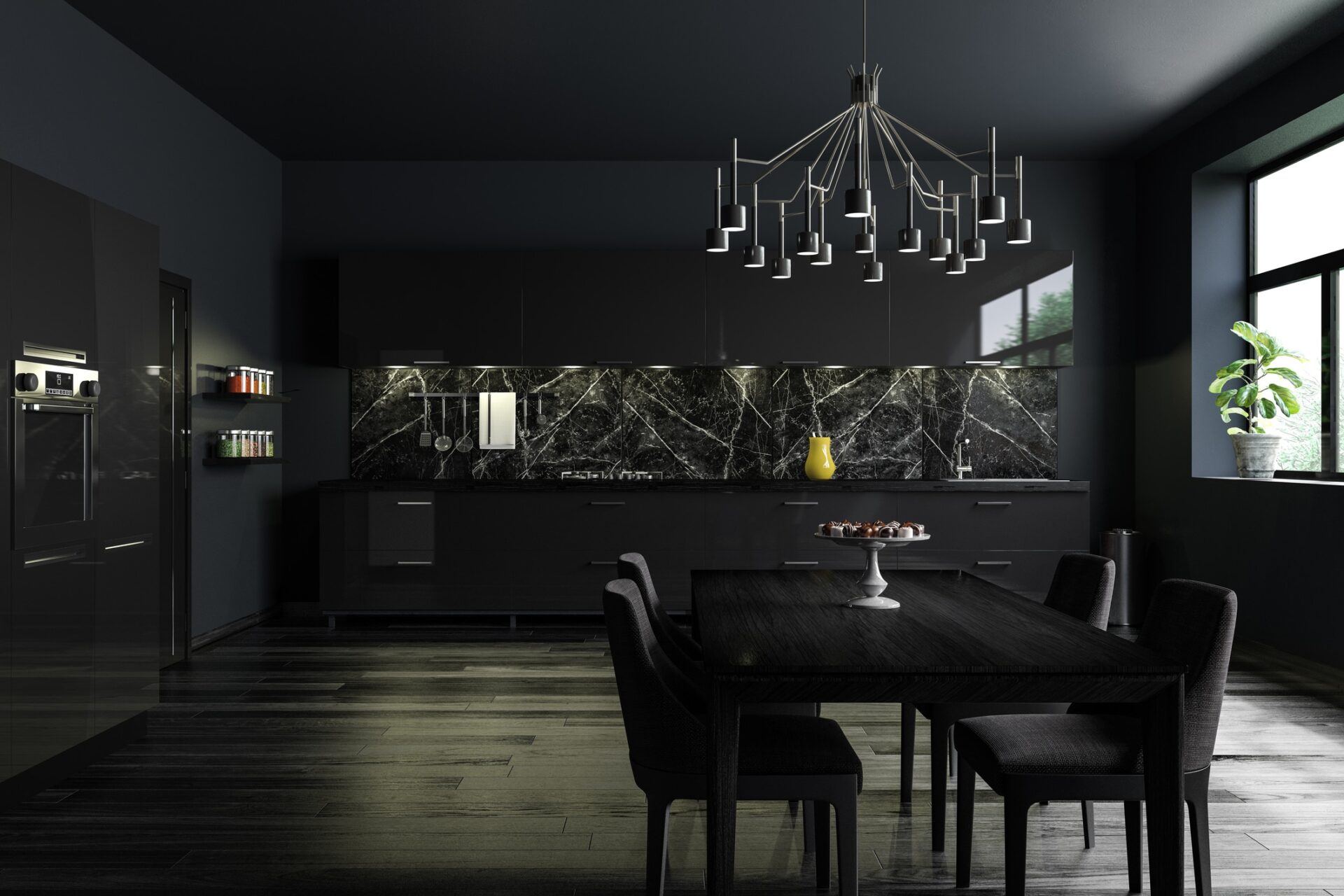 AMENAGEMENTDESIGN — Cuisine Noire : Idées pour créer le look parfait
