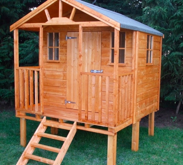 cabane jardin enfants