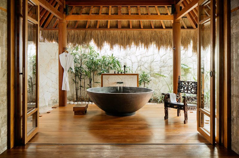 déco salle de bain Bali