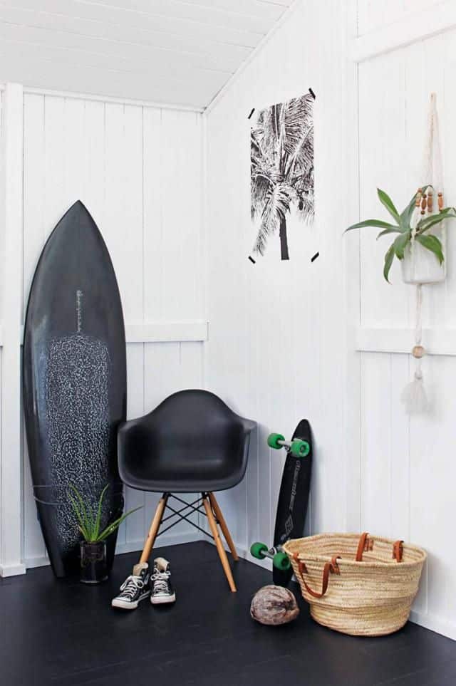 déco surf minimaliste