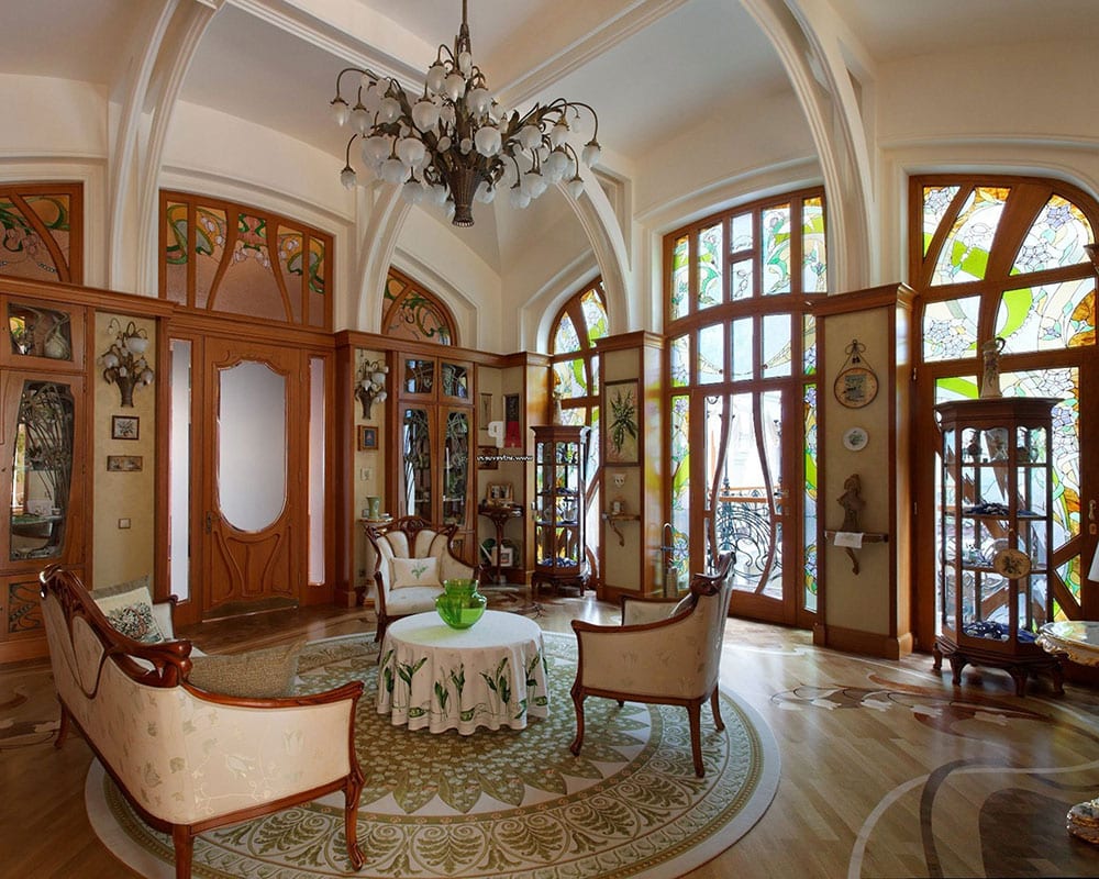 intérieur art nouveau