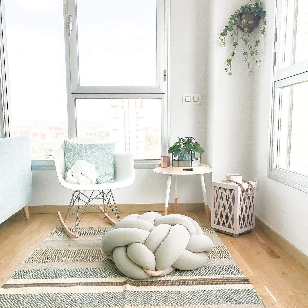 tapis chaise couleur neutre chambre