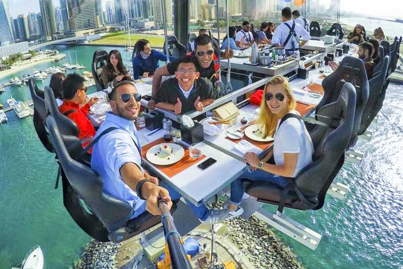 Dinner in the sky à Dubai