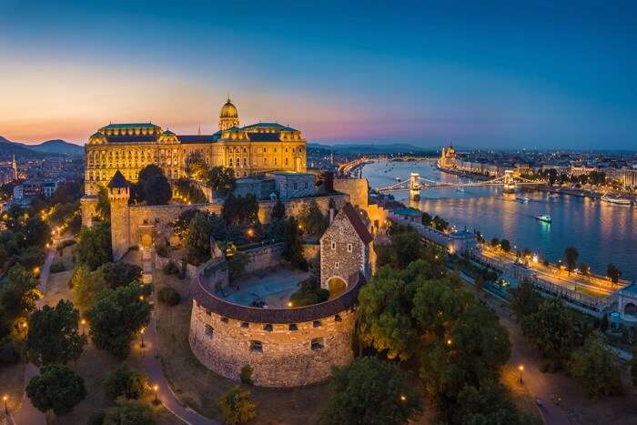 chateau Budavár à Budapest chateau Budavár à Budapest
