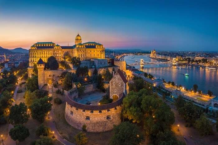 chateau Budavár à Budapest